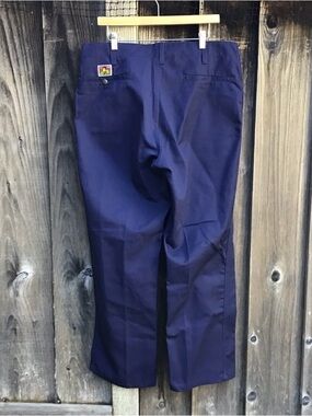 Vintage Ben Davis Gorilla Cut Chino Pants Navy Workwear 36x31.5 Workwear